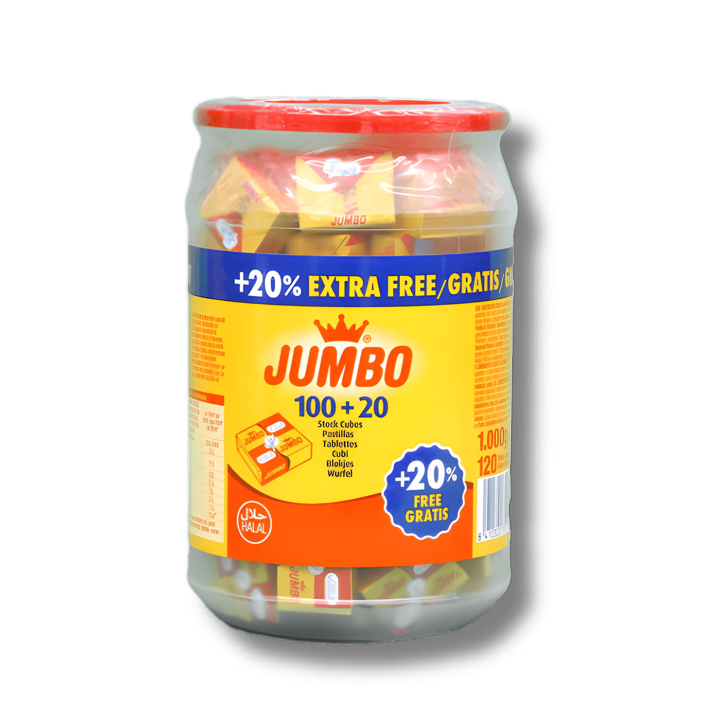 JUMBO 100 CUBES (HALAL) Spices & Seasonings