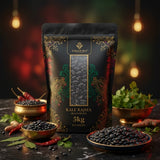 Kale Rajma (Black Beans) 5kg | Feijão Preto Seco |  Farmer Hut