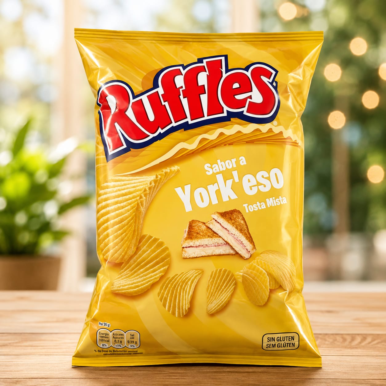 Ruffles Sabor a York’eso – Batatas Fritas Onduladas com Sabor a Tosta Mista