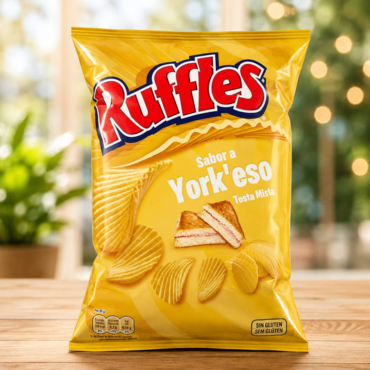Ruffles Sabor a York’eso – Batatas Fritas Onduladas com Sabor a Tosta Mista