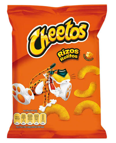 Cheetos Rolitos Cheese-Flavoured Corn Snacks – Snacks de Milho Rolitos Sabor Queijo – Snacks de Maíz Rolitos Sabor Queso