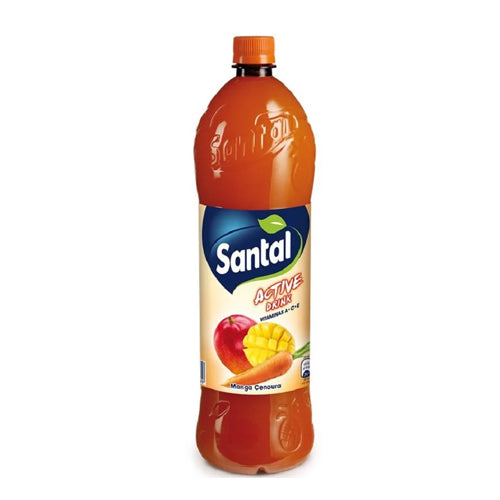 Refrigerante Sem Gás Santal Active Drink Manga E Cenoura 1.5l, Mango and Carrot